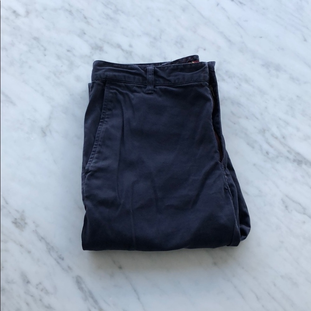 Brooks Brothers Navy Chinos (Men)